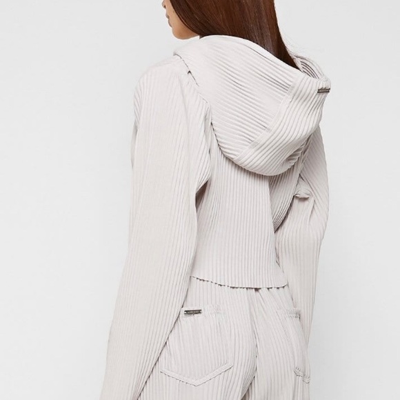 Manière de voir pleated hoodie - iced grey - Picture 4 of 5